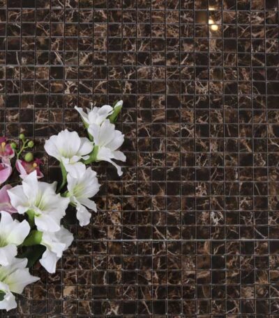 mosaik dark emperador 24x24 3