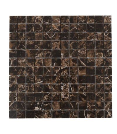 mosaik dark emperador 24x24 4