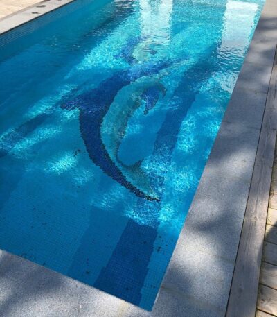 mosaik pool blue 1