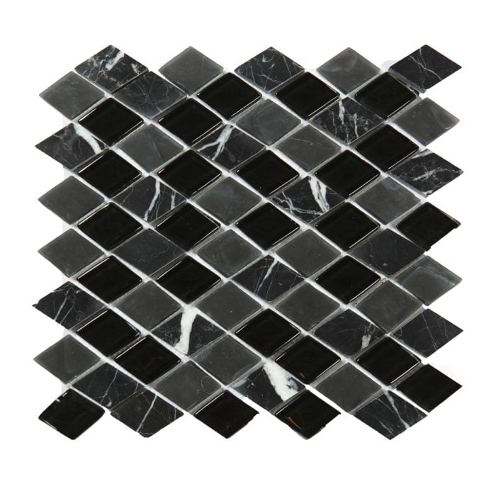 Kristallmosaik Black And Grey Mix 28X30