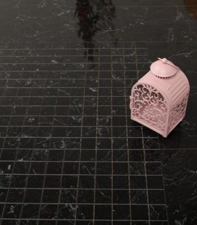 Mosaik Carrara Black 30X30