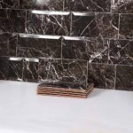 Kakel Metro Calacata Svart 10X20