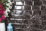 Kakel Metro Calacata Svart 10X20