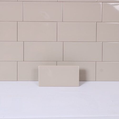 Kakel Plan Light Grey 10X20