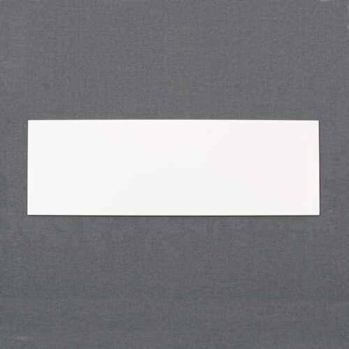 Vitt Matt Kakel 25X75