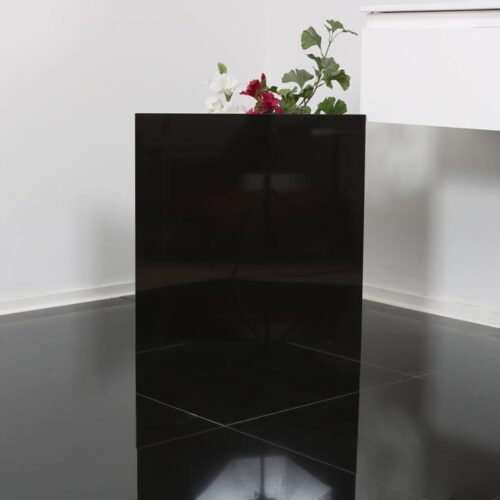 klinker super black blank 60x60