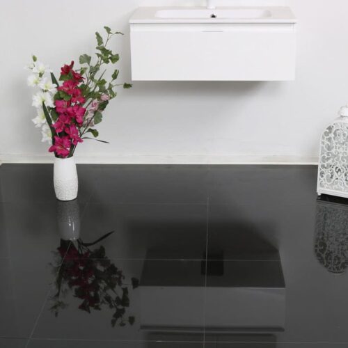 klinker super black blank 60x60