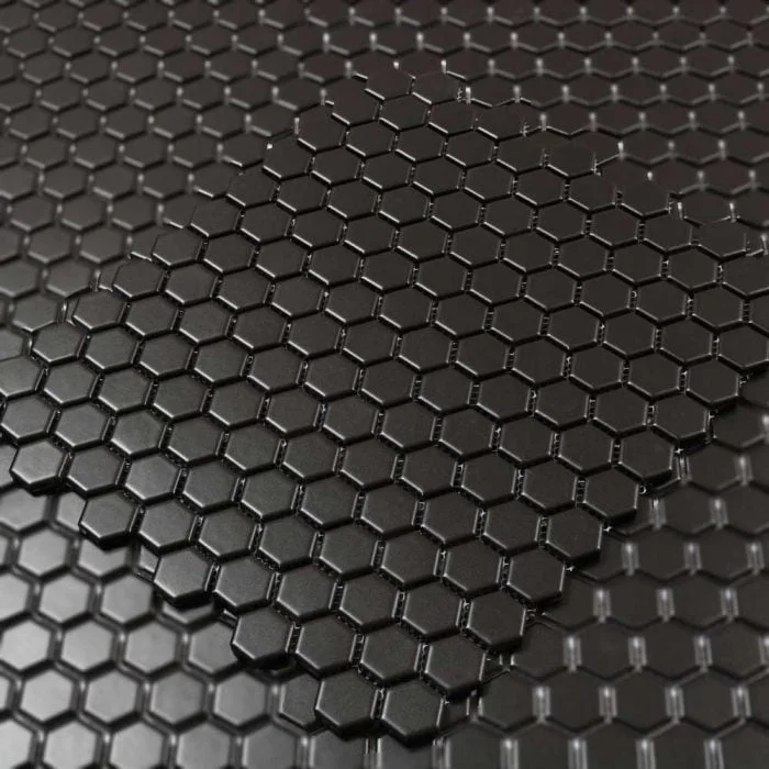 Mosaik Hexagon Black 26X30
