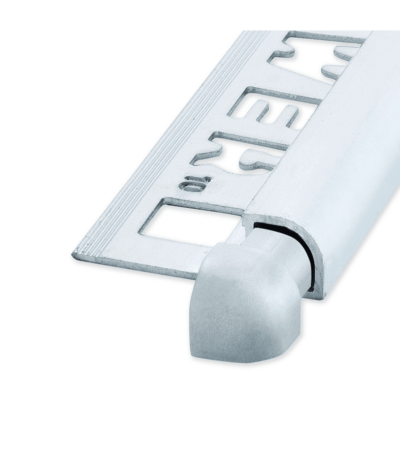 nozox rund ytterhorn alu matt silver 6 mm 2 pack