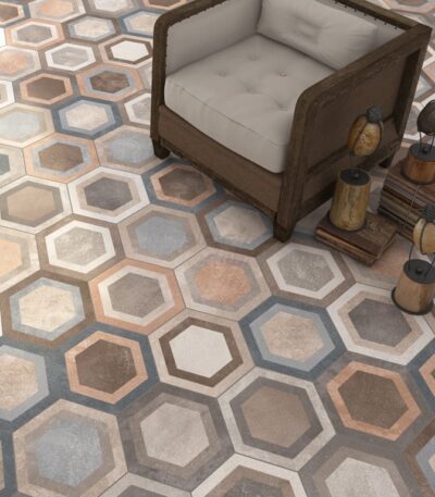 HEXAGON BUSHMILLS MULTICOLOR 1