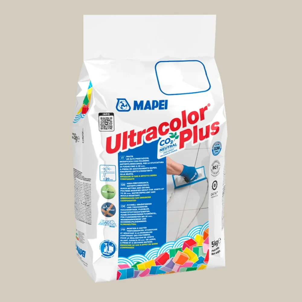 mape 60012305a ultracolour plus fugemasse 123 antik hvid 5kg