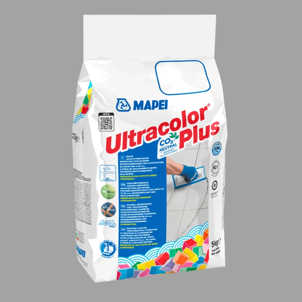 mape 60012705a ultracolor plus fogmassa 127 arctic grey 5kg