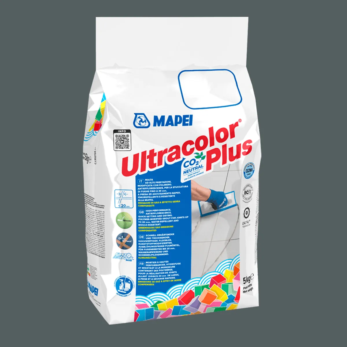 Ultracolor Plus Fog 169 Steel Blue 5kg - Bild 1