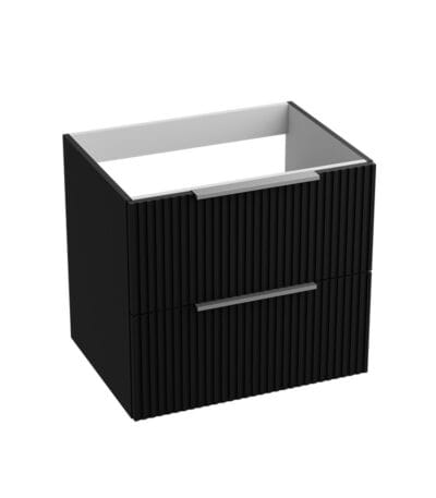 bathroom cabinet wall hung oklahoma black mat 600