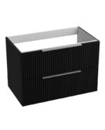 bathroom cabinet wall hung oklahoma black mat 800