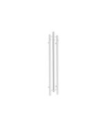 bathroom radiator calentador qr white 1200