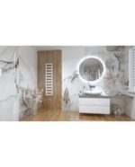bathroom radiator hermes white 1390 1