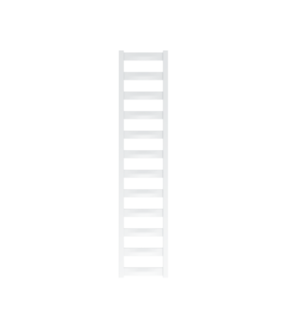 bathroom radiator hermes white 1390