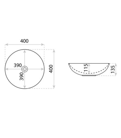 counter top basin rosa gold 1