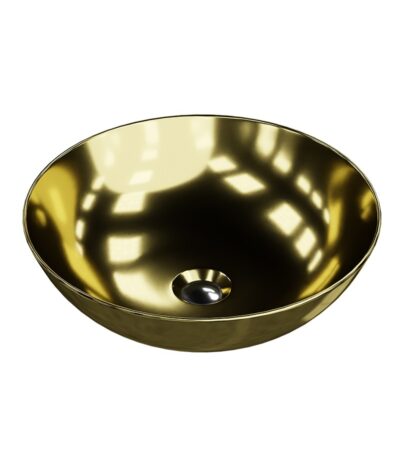 counter top basin rosa gold