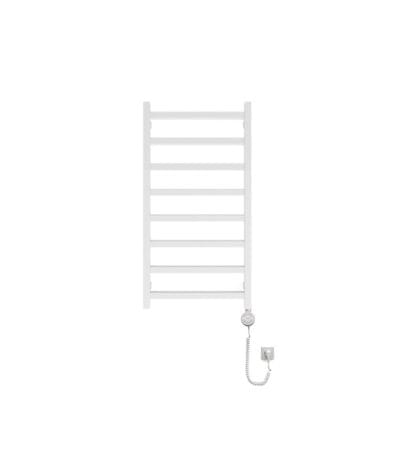 electric bathroom radiator lungo white 960 with heater white
