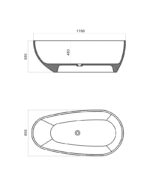 freestanding bathtub queen 1700 1