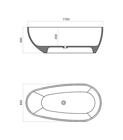 freestanding bathtub queen 1700 1