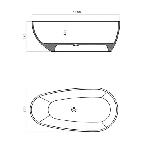 freestanding bathtub queen 1700 1