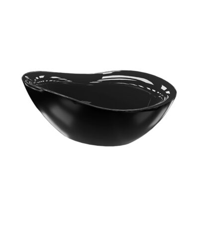 freestanding bathtub reus black 1800