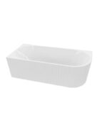 freestanding wall corner bathtub oklahoma 1700 right