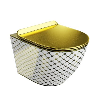wall hung sofi slim checked gold