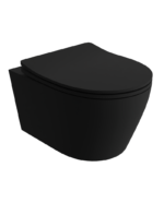 wall hung wc praia black
