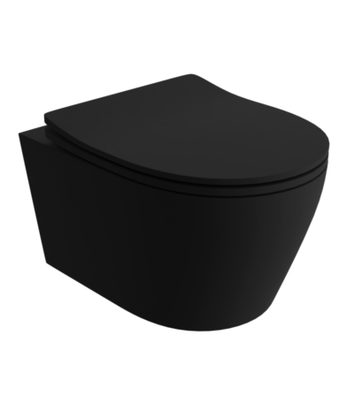 wall hung wc praia black