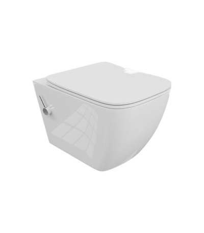 wall hung wc with bidet function parana