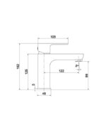 basin faucet aquila chrome 2