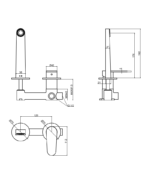 basin faucet for concealed installation cetus chrome 1