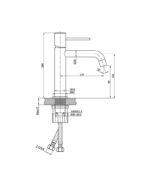 basin faucet orion chrome 1