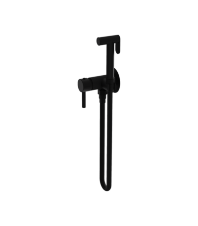 bateria bidetowa podtynkowa matt black
