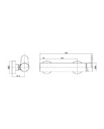 bateria prysznicowa cetus chrome 1