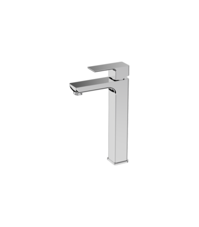 bateria umywalkowa wysoka aquila chrome wysoka