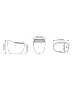 compact toilet silia rim blackgold line 3