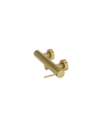 shower battery orion brushed gold