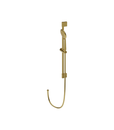 shower set orion brushed gold