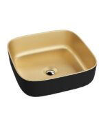 umywalka nablatowa galera mini goldblack