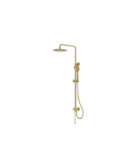 wall mounted shower system orion brushed gold