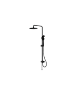 wall mounted shower system orion matt black