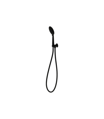 zestaw prysznicowy z uchwytem orion matt black