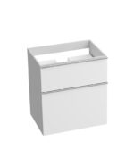 bathroom cabinet wall hung dallas white 600