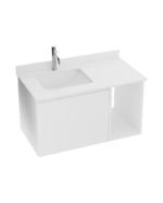 cabinet with countertop and washbasin kent 900