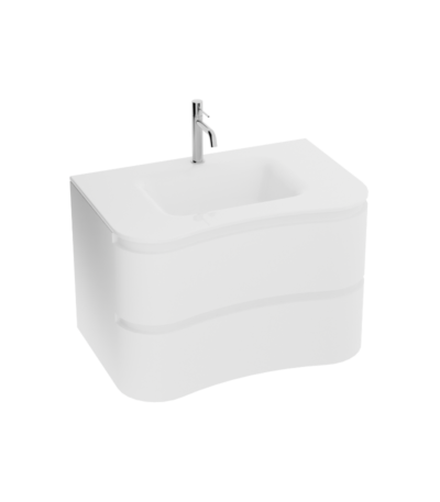 cabinet with washbasin ontario white 800
